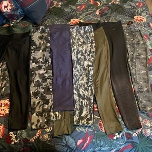 Bundle of Nike & Under Armour leggings